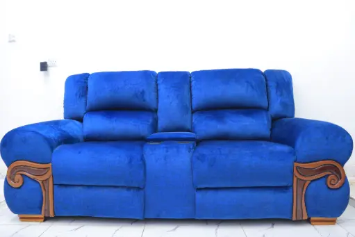 custom blue 2  seater