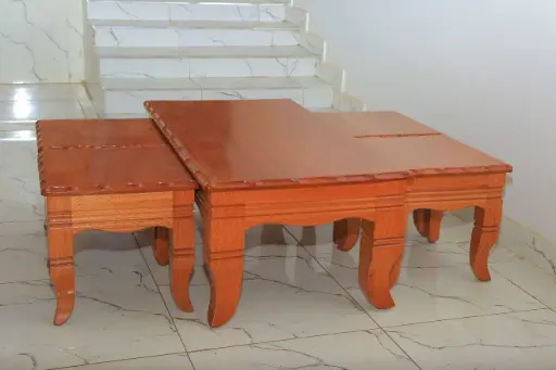 wooden table sets